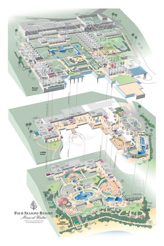 Four Seasons Maui Site Diagram